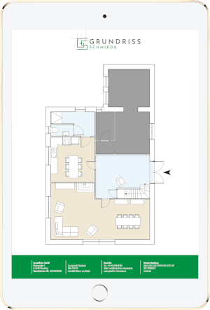 Grundriss Design Beispiel